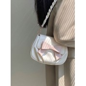 Leather Small Saddle Crossbody Bag