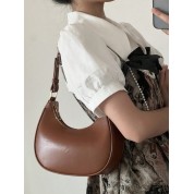 Brown Leather Shoulder Bag Strap