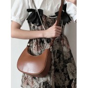 Brown Leather Shoulder Bag Strap