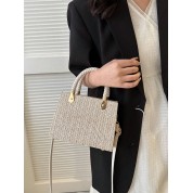 Small Straw Cross Body Bag