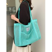 Large Mesh Beach Tote Bag