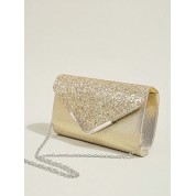 Double Chain Cross Body Bag