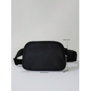 Travel Small Black Crossbody Bag