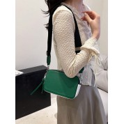 Crochet Bag With Leather Strap