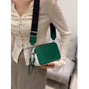 Crochet Bag With Leather Strap