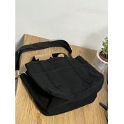 Canvas Multi Pocket Crossbody Bag