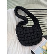 Small Nylon Tote Bag With Zipper