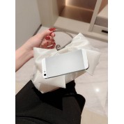 White Designer Top Handle Bag