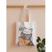 Small Crossbody Bag Cute Cat