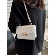 Chain Flap Cross Body Bag