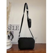 Crossbody Bag With Clear Pouch