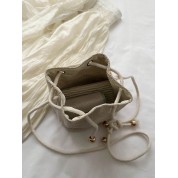 Floral Embroidered Straw Tote Bag