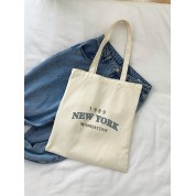 Cute Reusable Canvas Tote Bag