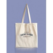 Cute Reusable Canvas Tote Bag