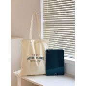 Cute Reusable Canvas Tote Bag