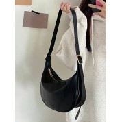 Black Leather Bag Shoulder Strap