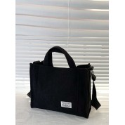 Black Crossbody Bag With Handle