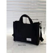 Black Crossbody Bag With Handle