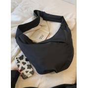 Large Black Bag With Shoulder Strap