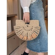 Out Of Office Straw Bag