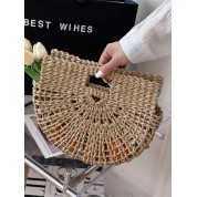 Out Of Office Straw Bag