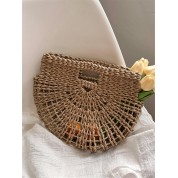 Out Of Office Straw Bag