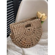 Out Of Office Straw Bag