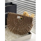 Out Of Office Straw Bag