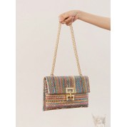 Front Flap Chain Shoulder Bag