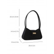 Black Handbag Shoulder Bag Purse