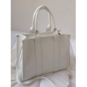 Large Top Zip Tote Bag