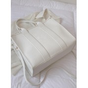 Large Top Zip Tote Bag