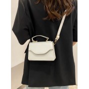 Top Handle Bag With Crossbody Strap