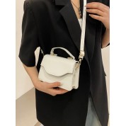 Top Handle Bag With Crossbody Strap