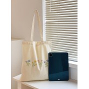 Small Black Shopper Tote Bag