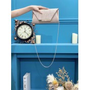 Clutch Bag With Chain Strap