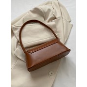 Soft Brown Leather Shoulder Bag