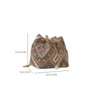 Camera Design Chain Crossbody Bag