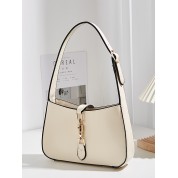 Straw And Leather Shoulder Bag