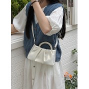 Bucket Bag With Chain Handle