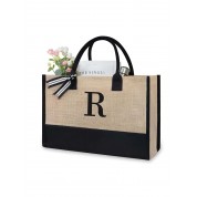 Large Canvas Bag Tote Personalized