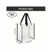 Clear Plastic Makeup Bag Large