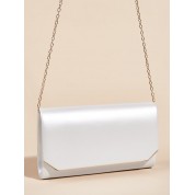 Black And White Evening Clutch Bag