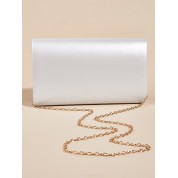 Black And White Evening Clutch Bag