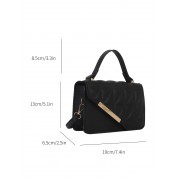 Medium Flap Bag With Top Handle