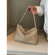 Are Gold Color Bag For Evening