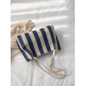 Brown And White Tote Bag