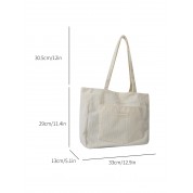 Large Capacity Canvas Tote Bag