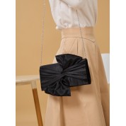 Black Red Clutch Evening Bag