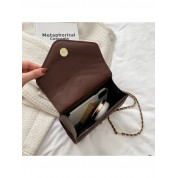 Big Brown Leather Crossbody Bag